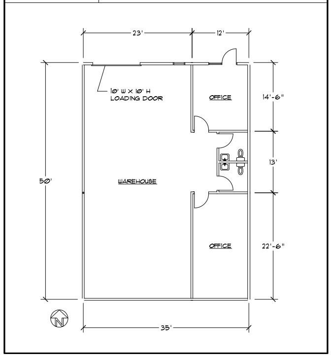 1815 W 205th St, Torrance, CA en alquiler Plano de la planta- Imagen 1 de 1