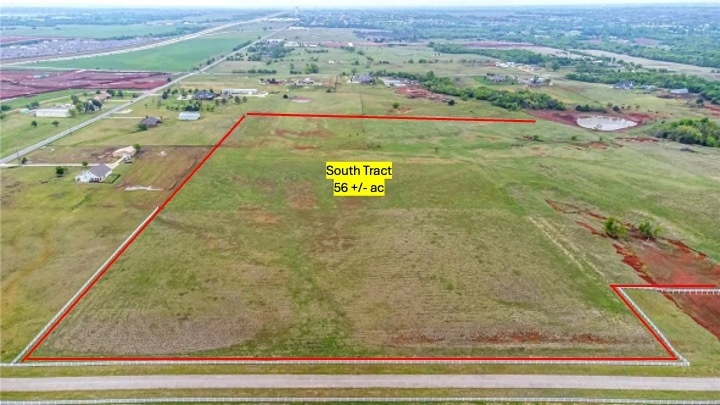 13001 N Morgan Rd, Yukon, OK en venta - Vista aérea - Imagen 2 de 9