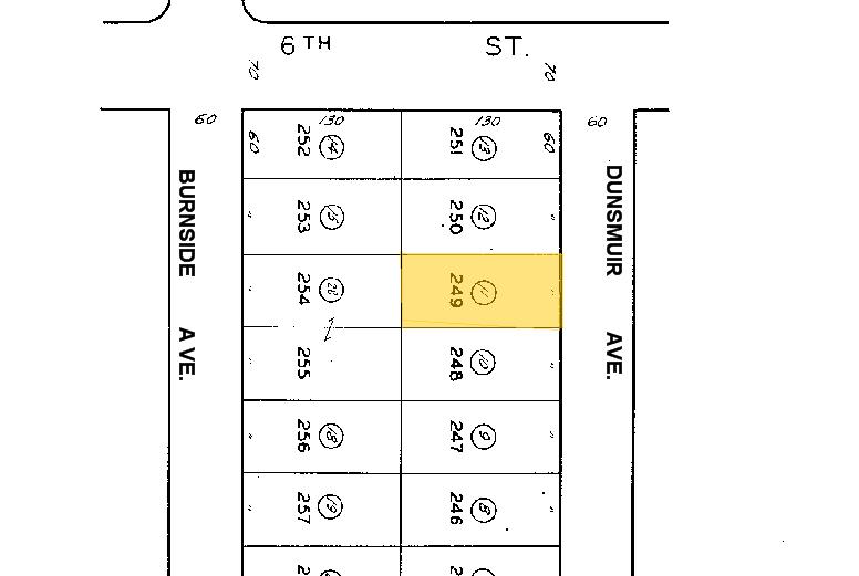 613 S Dunsmuir Ave, Los Angeles, CA en venta - Plano de solar - Imagen 3 de 6