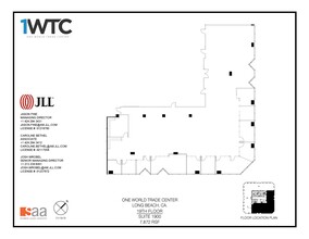 1 World Trade Ctr, Long Beach, CA en alquiler Plano de la planta- Imagen 1 de 1