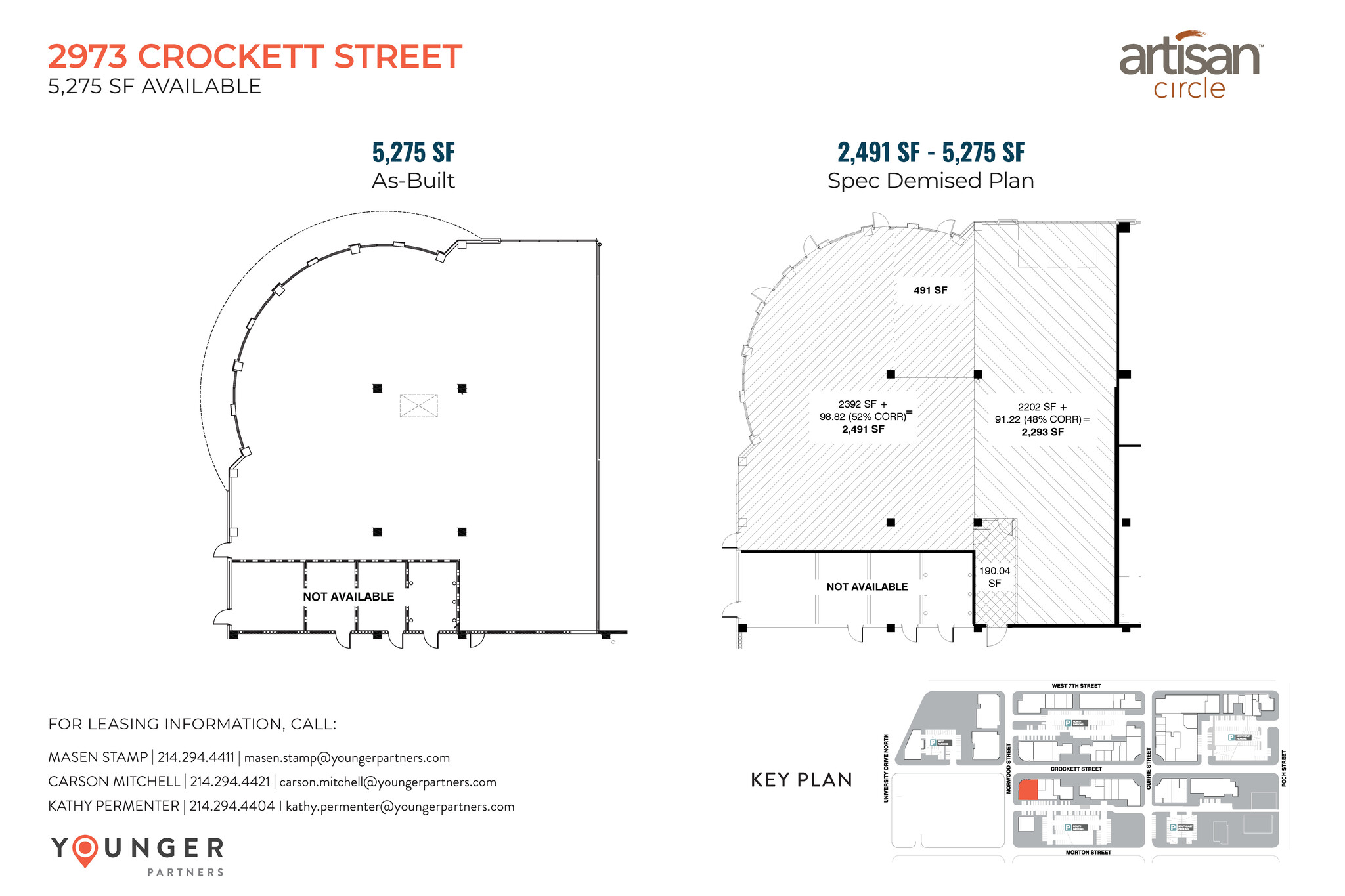 2973 W 7th St, Fort Worth, TX en alquiler Plano de la planta- Imagen 1 de 3