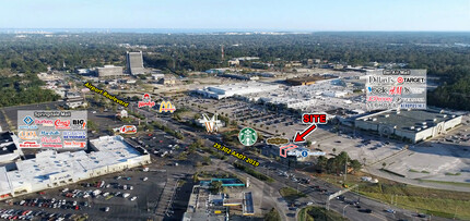 3299 Bel Air Mall, Mobile, AL - VISTA AÉREA  vista de mapa