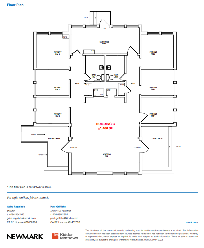 1150 Scott Blvd, Santa Clara, CA en alquiler Plano de la planta- Imagen 1 de 1