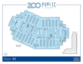 200 Public Sq, Cleveland, OH en alquiler Plano de la planta- Imagen 1 de 1