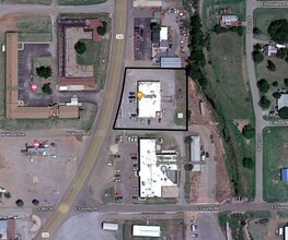 1120 S 10th St, Frederick, OK - VISTA AÉREA  vista de mapa