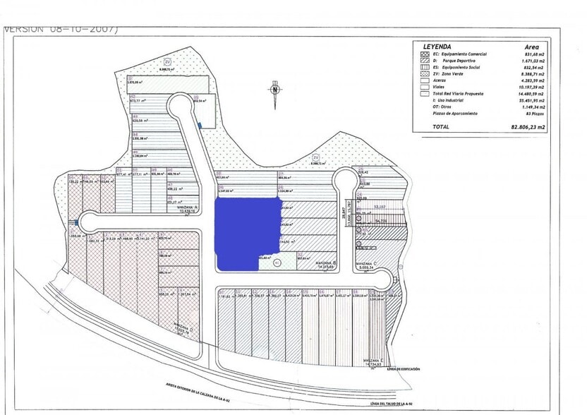 Nave en Láchar en venta - Plano del sitio - Imagen 2 de 8