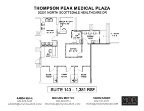 20201 N Scottsdale Healthcare Dr, Scottsdale, AZ en alquiler Plano de la planta- Imagen 1 de 1