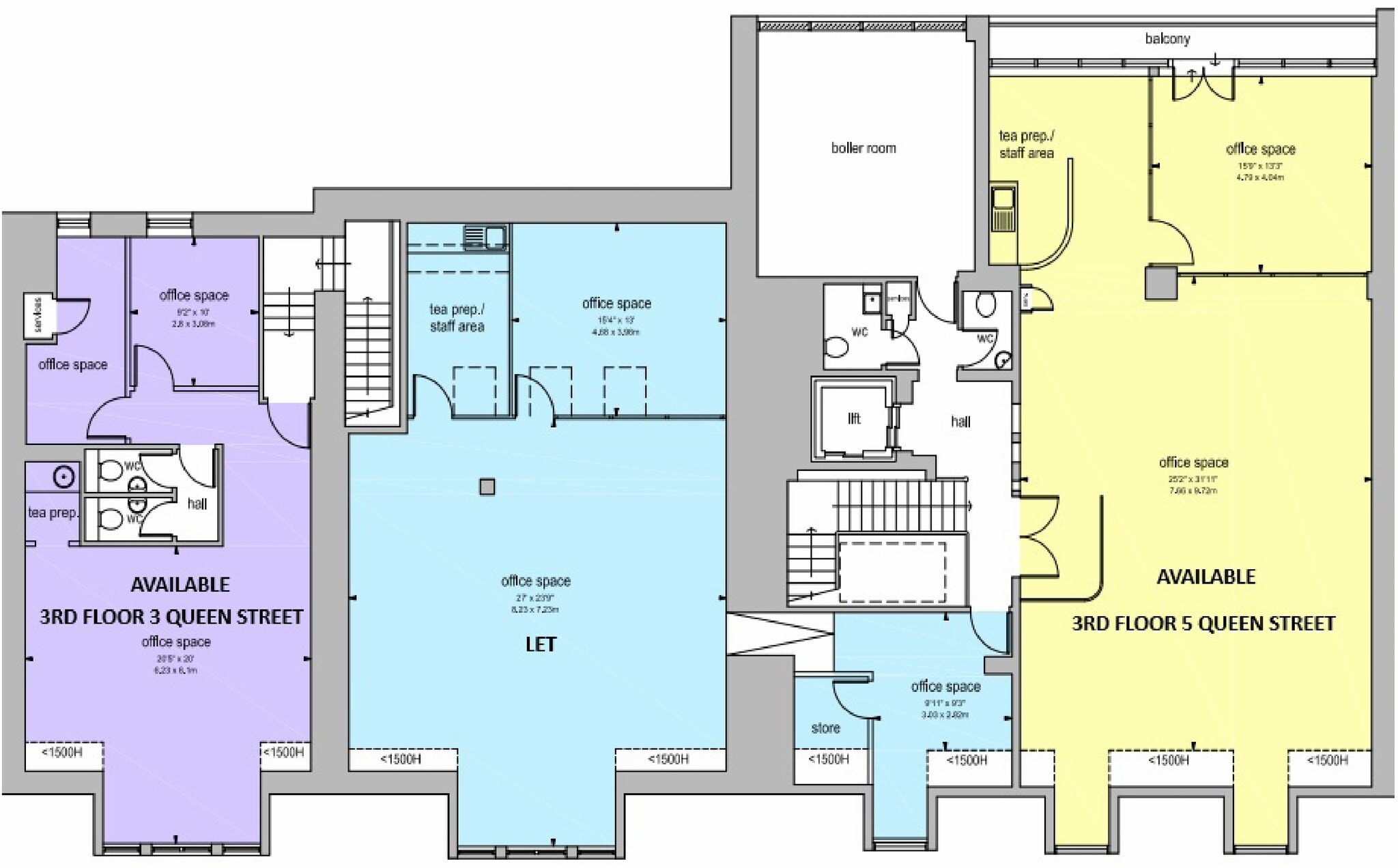 3-5 Queen St, Edinburgh en alquiler Plano de la planta- Imagen 1 de 13