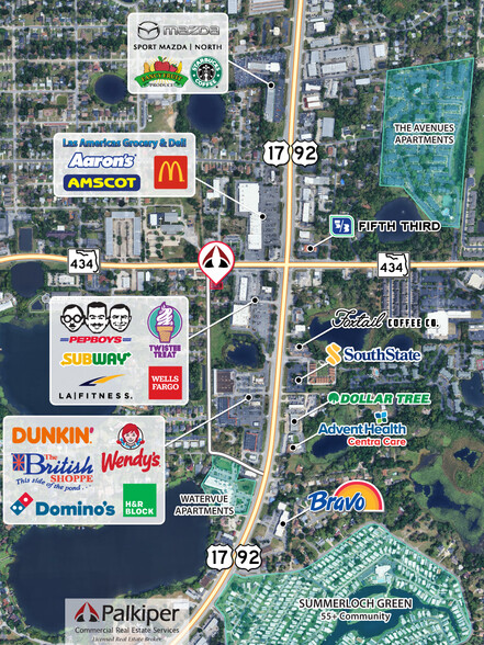 507 East St, Longwood, FL en venta - Vista aérea - Imagen 2 de 19