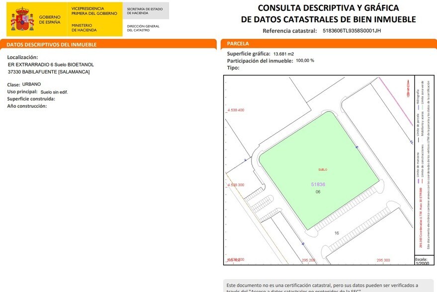 Terreno en Babilafuente en venta - Foto del edificio - Imagen 3 de 11