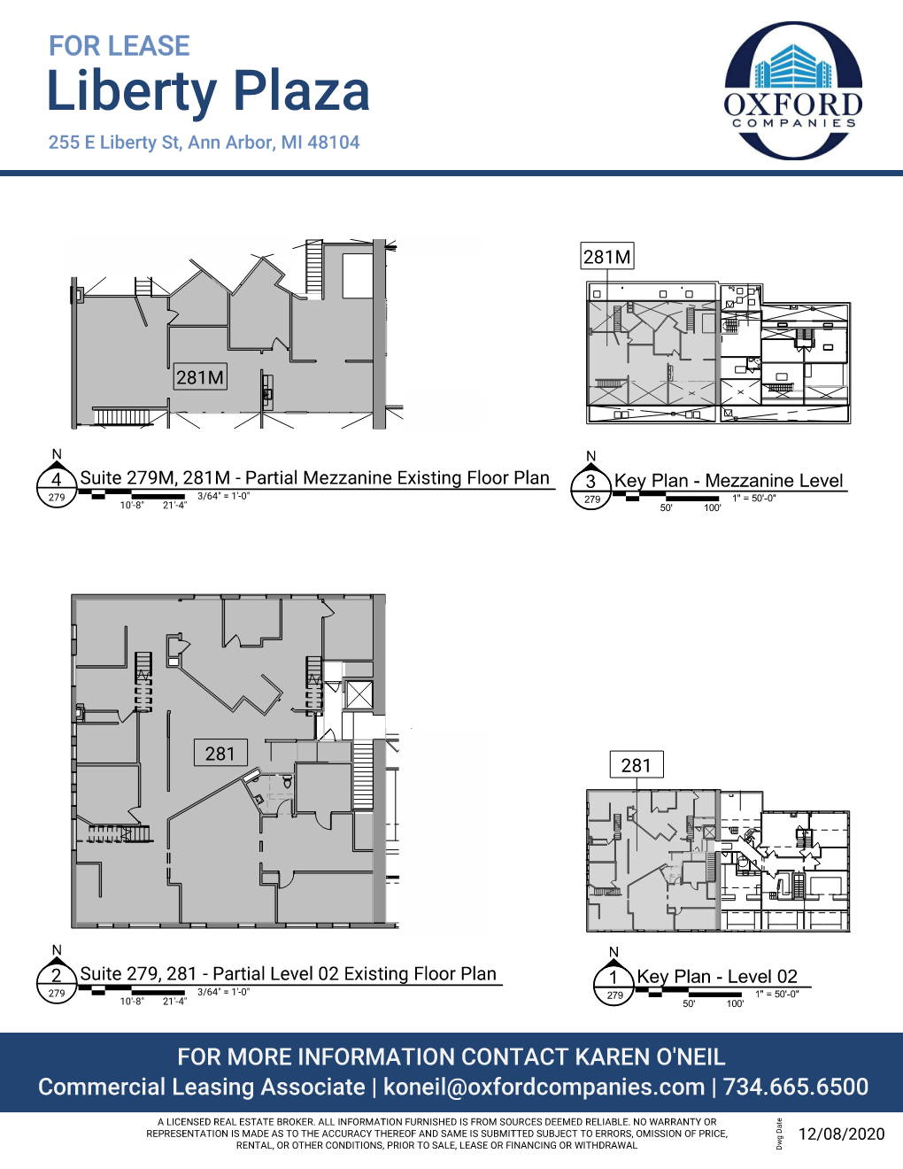 213-289 E Liberty St, Ann Arbor, MI en alquiler Plano de la planta- Imagen 1 de 8