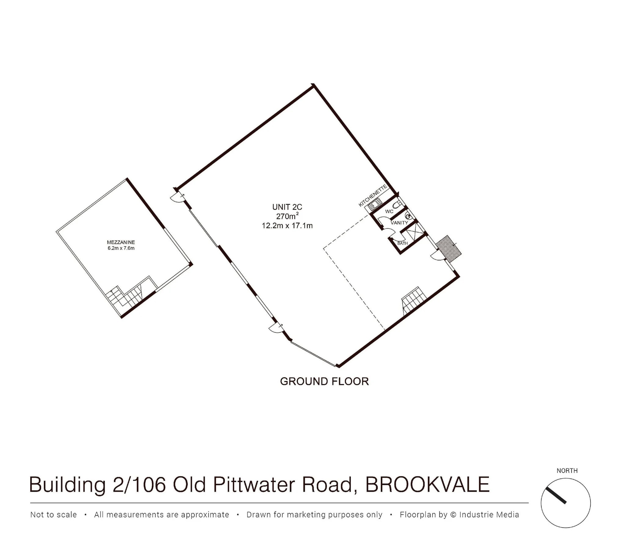 106 Old Pittwater Rd, Brookvale en alquiler Plano de la planta- Imagen 1 de 4