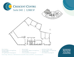 100 Crescent Center Pkwy, Tucker, GA en alquiler Plano de la planta- Imagen 1 de 1