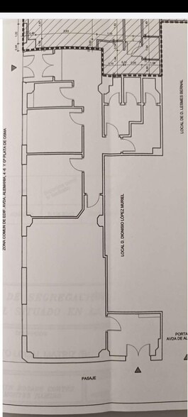 Avenida del Doctor Rodríguez de Ledesma, 4, Cáceres, Cáceres en alquiler - Plano de la planta - Imagen 2 de 2