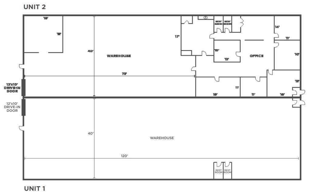 10111 Sweet Valley Dr, Valley View, OH en alquiler Plano de la planta- Imagen 1 de 1