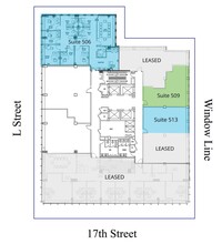 1660 L St NW, Washington, DC en alquiler Plano de la planta- Imagen 2 de 2