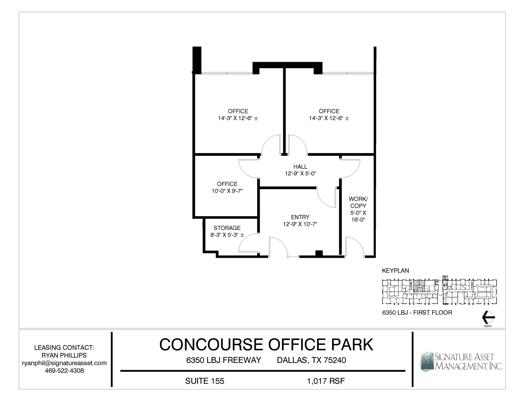 6350 LBJ Fwy, Dallas, TX en alquiler Plano de la planta- Imagen 1 de 1