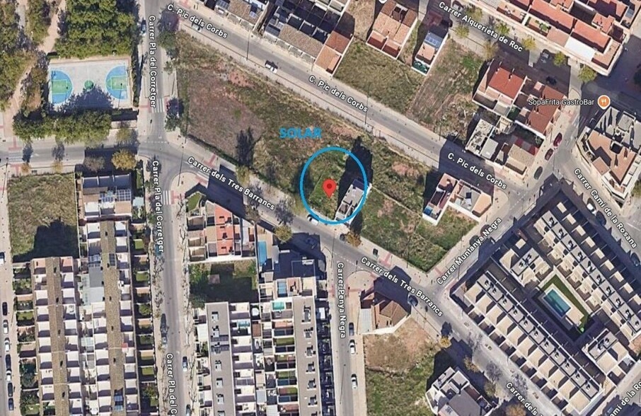 Camí dels Tres Barrancs, 91, Sagunto, Valencia en venta - Plano de la planta - Imagen 1 de 9