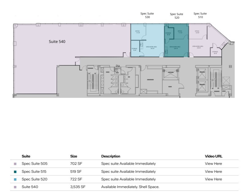 801 N Quincy St, Arlington, VA en alquiler Plano de la planta- Imagen 1 de 1