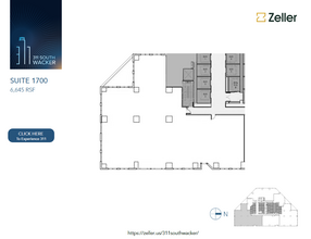 311 S Wacker Dr, Chicago, IL en alquiler Plano de la planta- Imagen 1 de 1