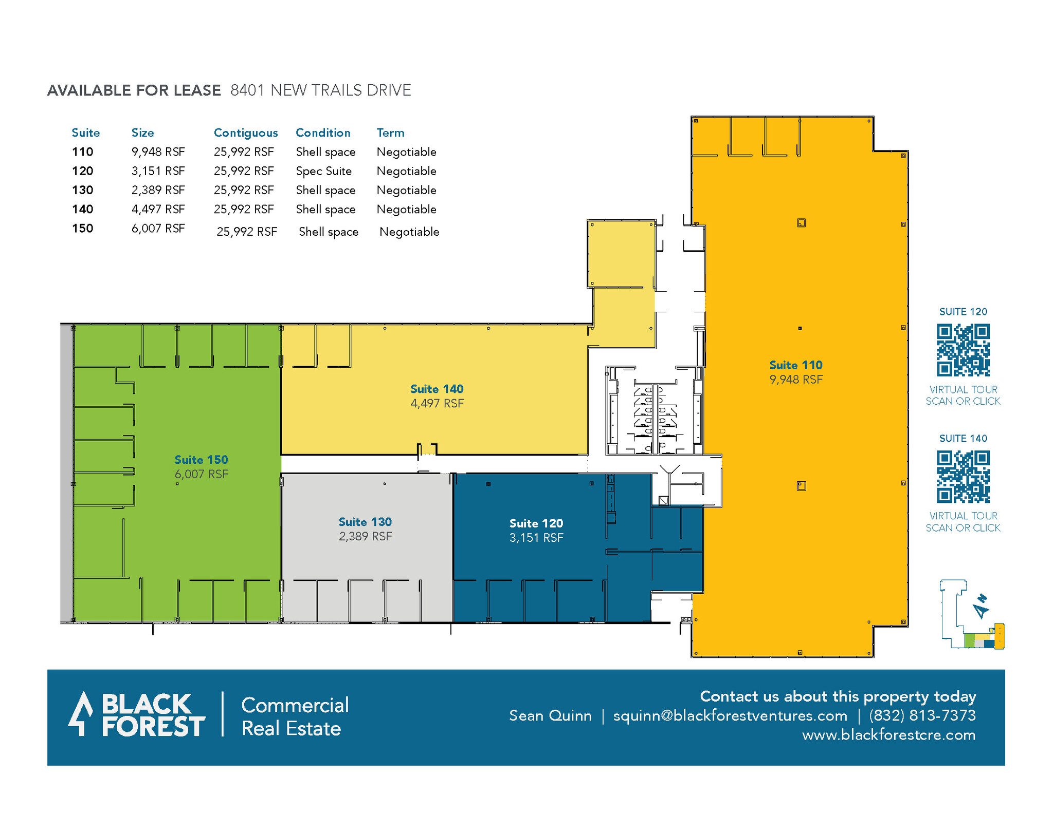 8401 New Trails Dr, The Woodlands, TX en alquiler Plano de la planta- Imagen 1 de 1