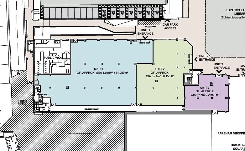 Osborn Rd, Fareham en alquiler Plano del sitio- Imagen 1 de 1