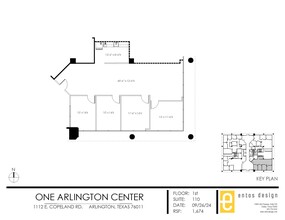 1112 E Copeland Rd, Arlington, TX en alquiler Plano de la planta- Imagen 1 de 12