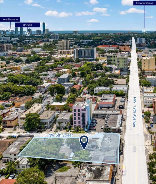 515 NW 12th Ave, Miami, FL en venta - Vista aérea - Imagen 1 de 6