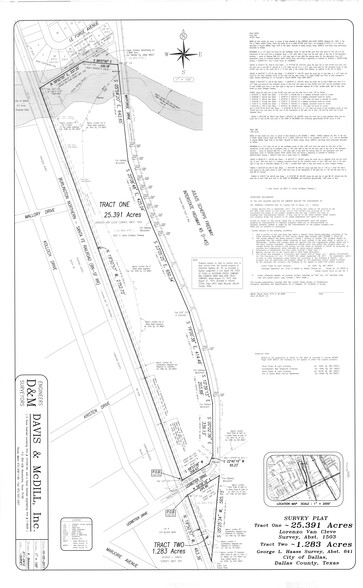 8201 S Julius Schepps Fwy, Dallas, TX en venta - Plano del sitio - Imagen 2 de 2