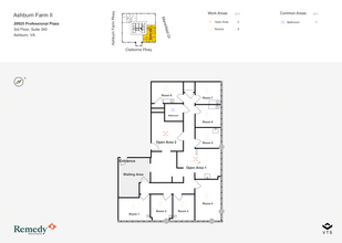 20925 Professional Plz, Ashburn, VA en alquiler Plano de la planta- Imagen 2 de 2