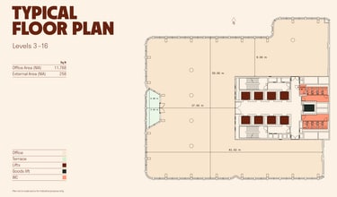 220 Blackfriars Rd, London en alquiler Plano de planta tipo- Imagen 1 de 1