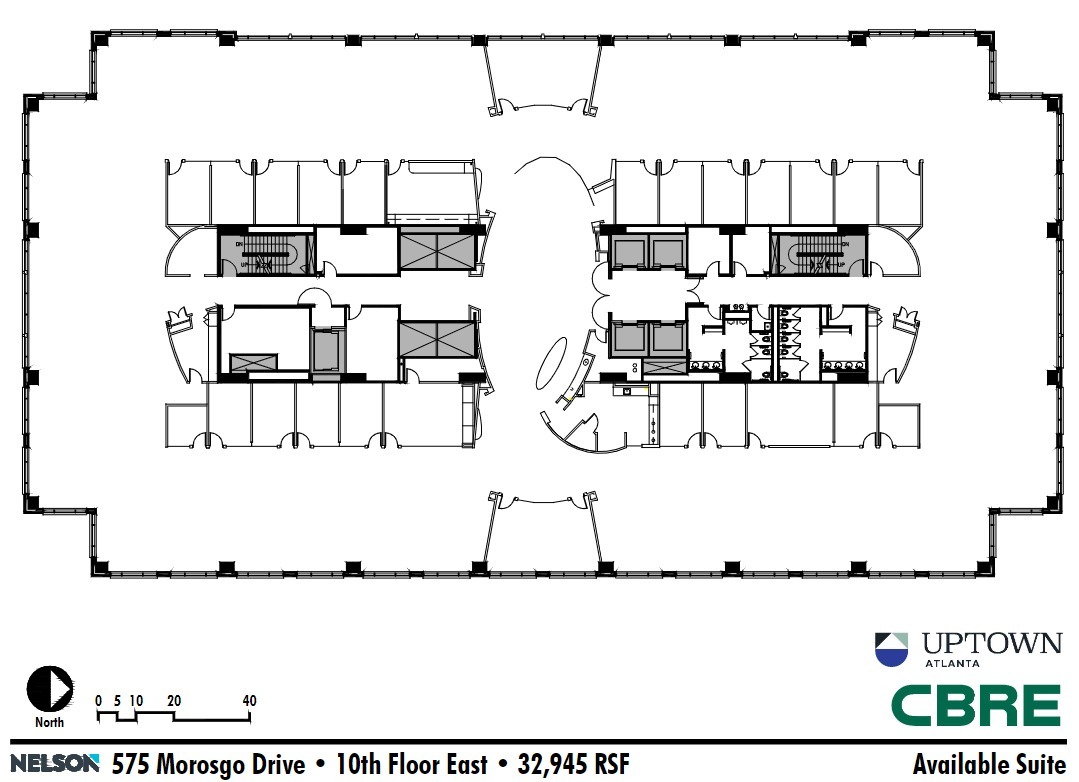 575 Morosgo Dr NE, Atlanta, GA en alquiler Plano de la planta- Imagen 1 de 1