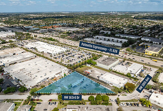 16560-16580 NW 10th Ave, Miami, FL - VISTA AÉREA  vista de mapa - Image1