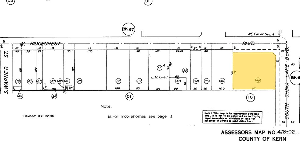 101 W Ridgecrest Blvd, Ridgecrest, CA en venta - Plano de solar - Imagen 2 de 4