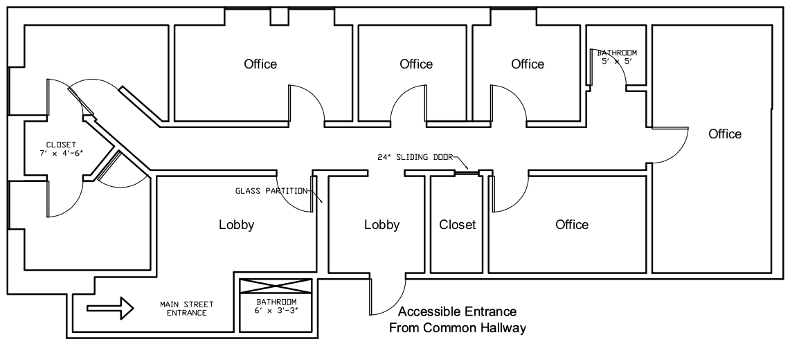 280 Dobbs Ferry Rd, White Plains, NY en alquiler Plano de la planta- Imagen 1 de 2