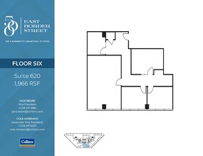 500 E Border St, Arlington, TX en alquiler Plano de la planta- Imagen 1 de 1