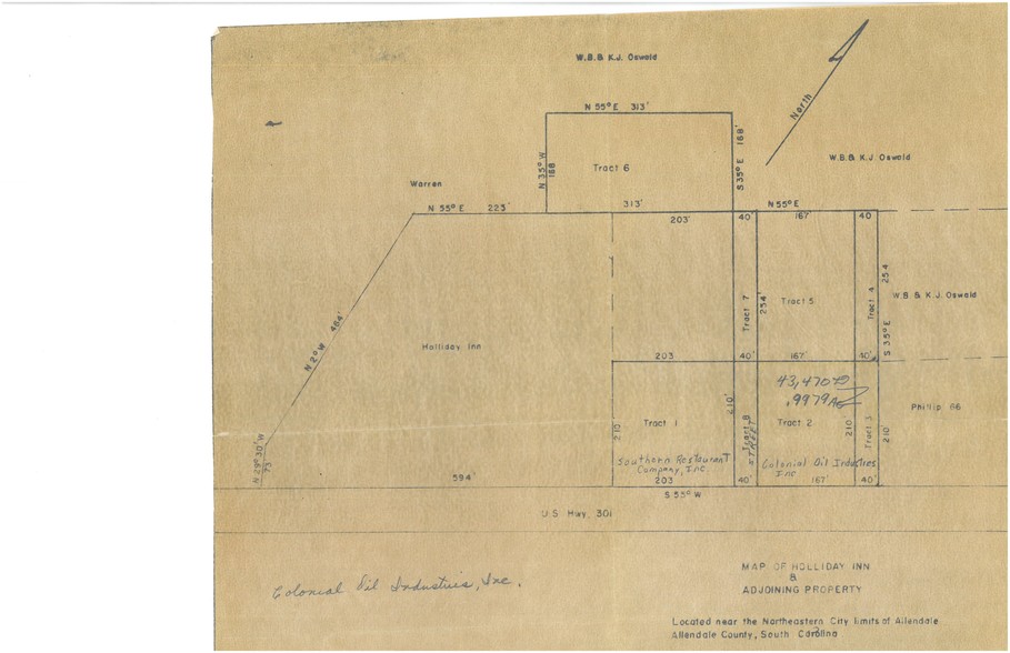 Burtons Ferry Hwy, Allendale, SC en venta - Foto del edificio - Imagen 2 de 4