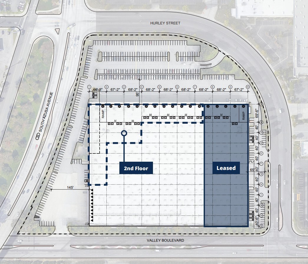 17411 Valley Blvd, City Of Industry, CA en alquiler Plano de la planta- Imagen 1 de 2