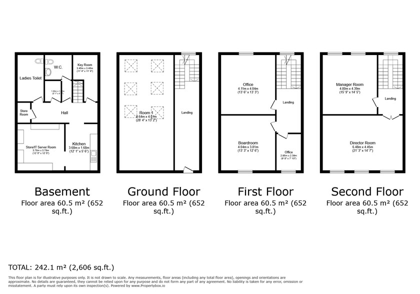 86 London St, Reading en venta - Plano de planta tipo - Imagen 2 de 17