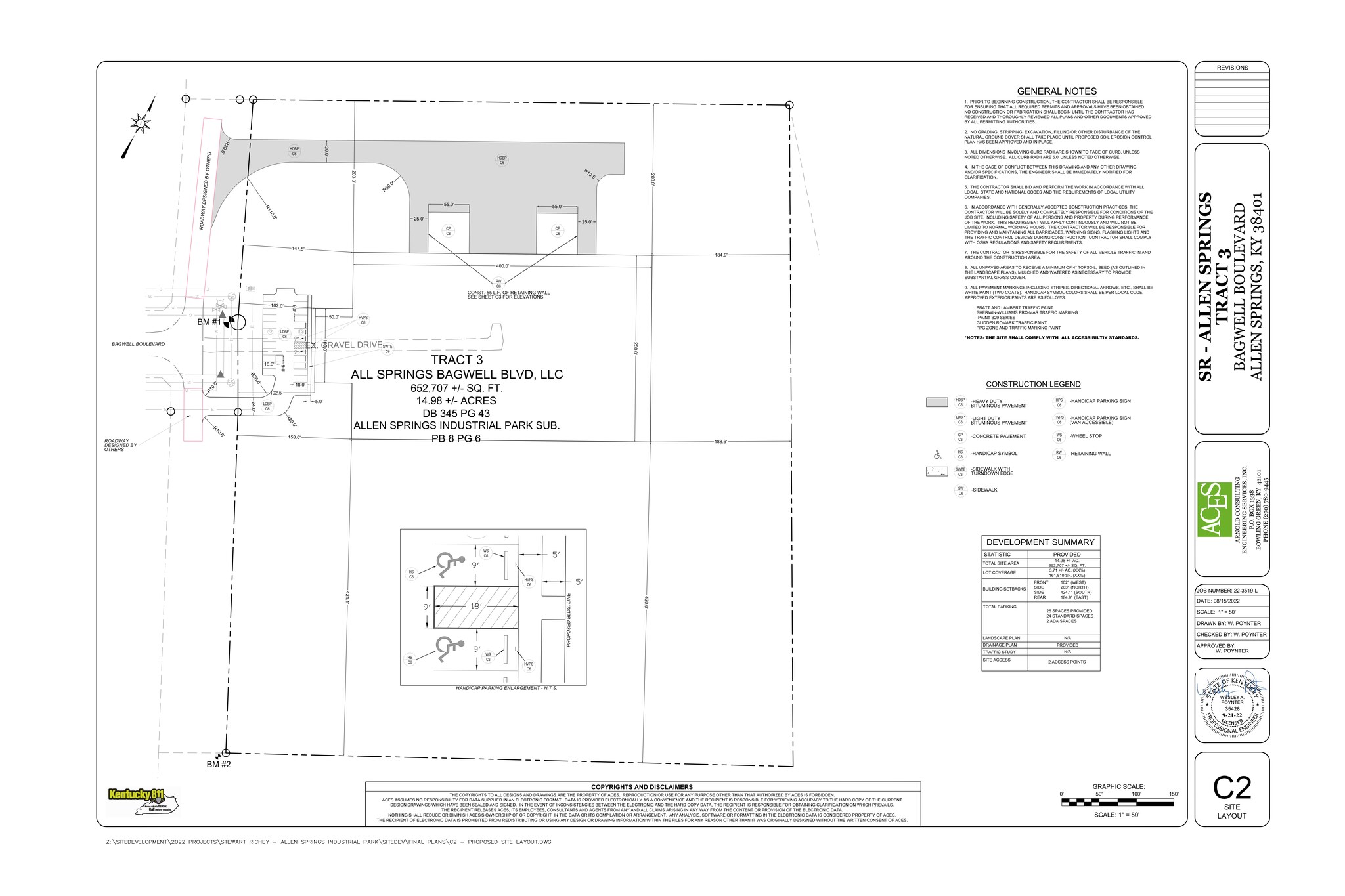 55 Bagwell Blvd, Scottsville, KY en alquiler Plano del sitio- Imagen 1 de 1