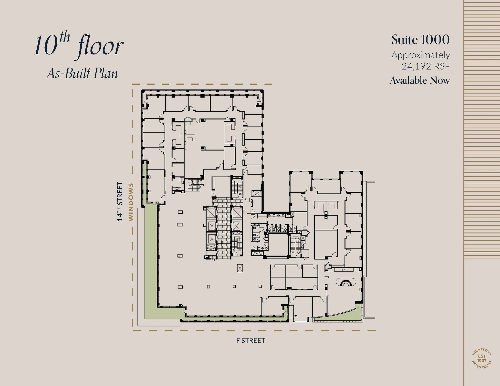 607 14th St NW, Washington, DC en alquiler Plano de la planta- Imagen 1 de 3