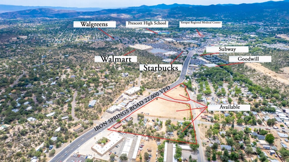 1501 W Iron Springs Rd, Prescott, AZ en venta - Foto del edificio - Imagen 2 de 18