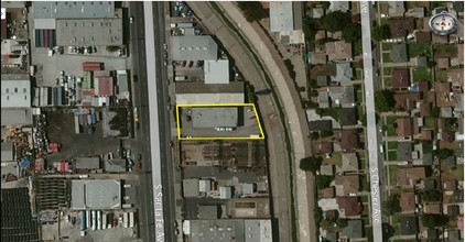 1136 S Santa Fe Ave, Compton, CA - vista aérea  vista de mapa