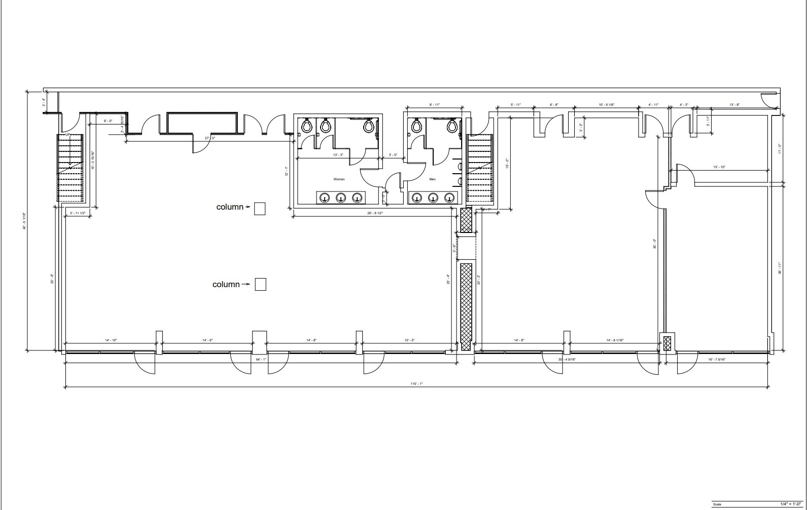 1257-1267 Forest Ave, Staten Island, NY en venta Plano de la planta- Imagen 1 de 10