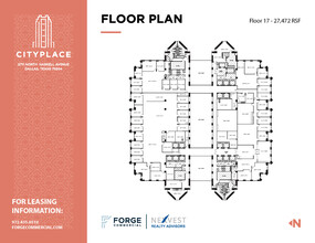 2711 N Haskell Ave, Dallas, TX en alquiler Plano de la planta- Imagen 1 de 1