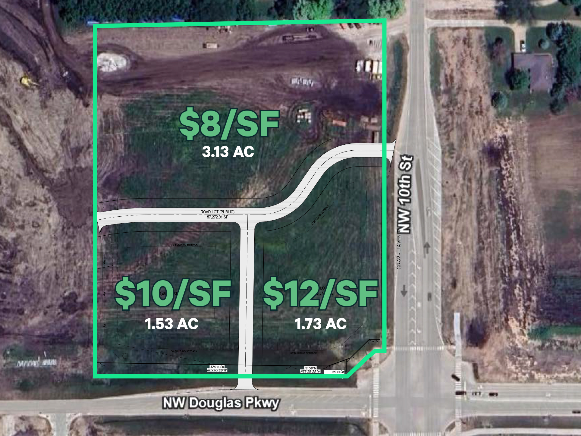 Northwest Douglas Pky, Waukee, IA en venta Plano del sitio- Imagen 1 de 2