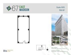 67 E Madison St, Chicago, IL en alquiler Plano de la planta- Imagen 1 de 1