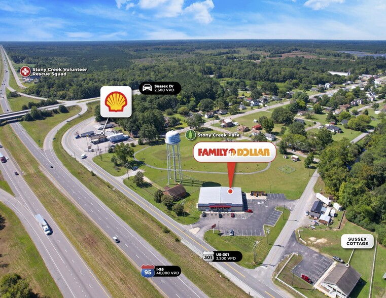 12461 Blue Star Hwy, Stony Creek, VA en venta - Foto del edificio - Imagen 2 de 3