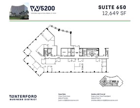 5200 Waterford District Dr, Miami, FL en alquiler Plano de la planta- Imagen 1 de 1