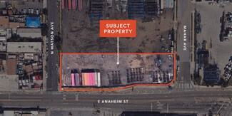 Más detalles de 1331 E Anaheim St, Wilmington, CA - Terreno en alquiler